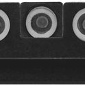 Meprolight, Tru-Dot tritium night Sights set Compatible with Glock 19 17 20-25 26 27 28-35 37 39 43 43x 42 48 tritium self luminous fixed sights, Green, Orange or Yellow tritium available on rear sight