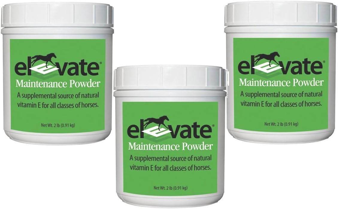 Kentucky Performance, Elevate Maintenance Powder Supplement for Horses (3 Pack, 2 Pound)