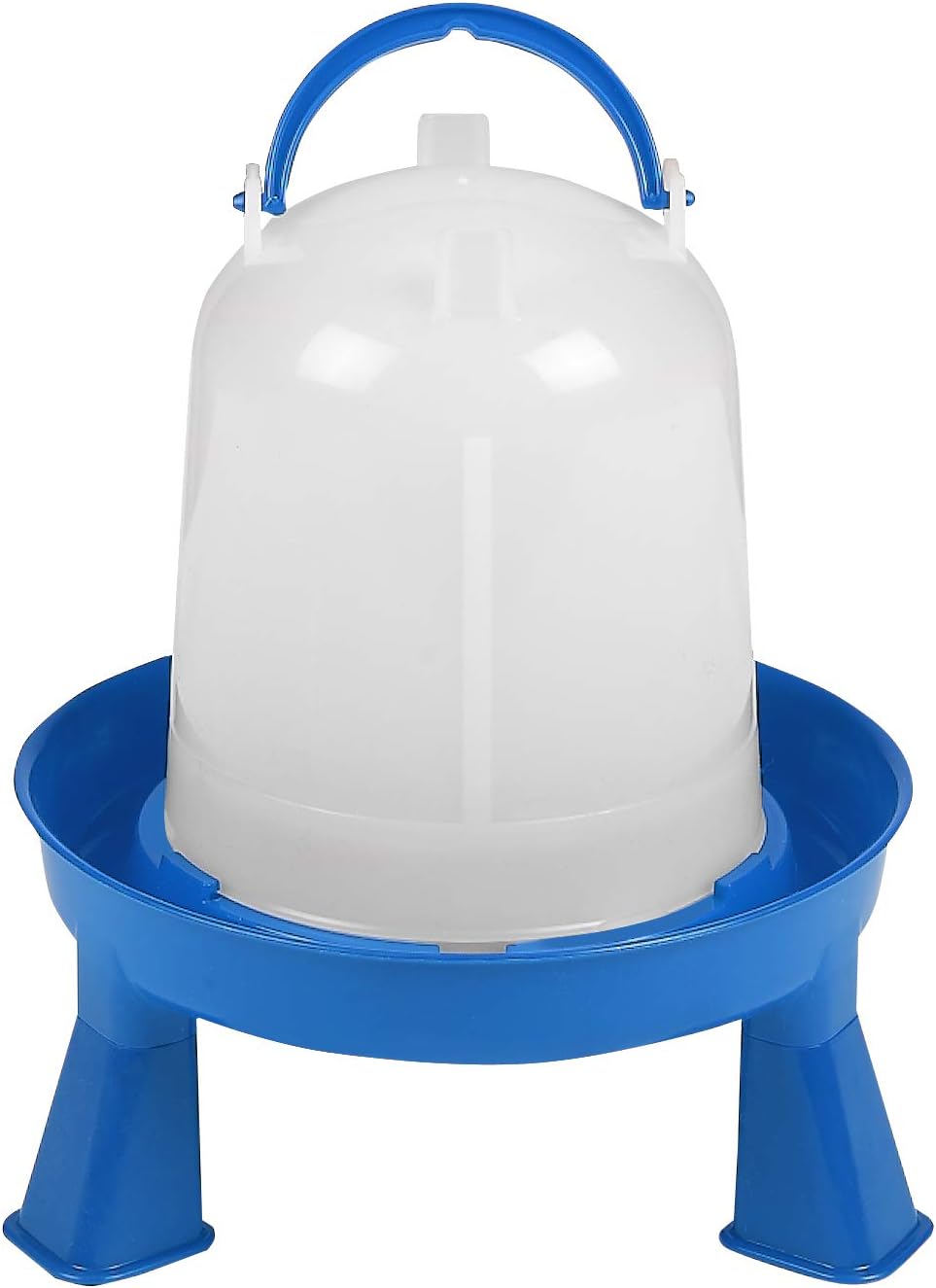 Double-Tuf® Poultry Waterer with Legs | Durable Water Container | Carrying Handle for Chickens & Birds | Chicken Waterer | 1.5 Quart