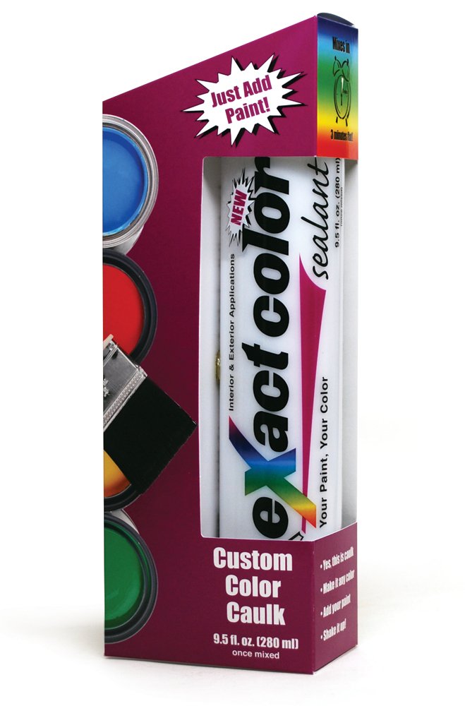 Sashco, 12010 Exact Color Custom Colored Caulk - DIY Kit (9.5-Ounce, Single Pack)