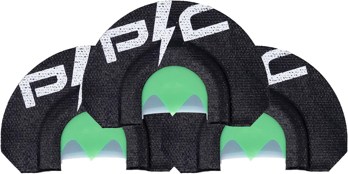 Power Calls, Beau Brooks Signature Series | Must Have Turkey Diaphragm Calls for Hunting | Cutter, Mockingbird, and Batwing Cuts for Ultra Realistic Hen & Tom Sounds | Multiple 3pks Available