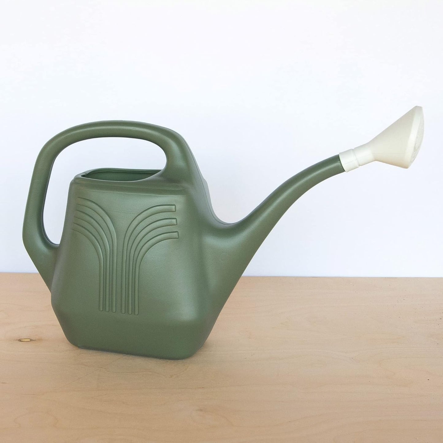 Bloem, Promo Watering Can: 2 Gallon Capacity - Living Green - Durable Resin, Removable Nozzle Spout, Two Handles, Wide Mouth, for Indoor and Outdoor Use, Gardening
