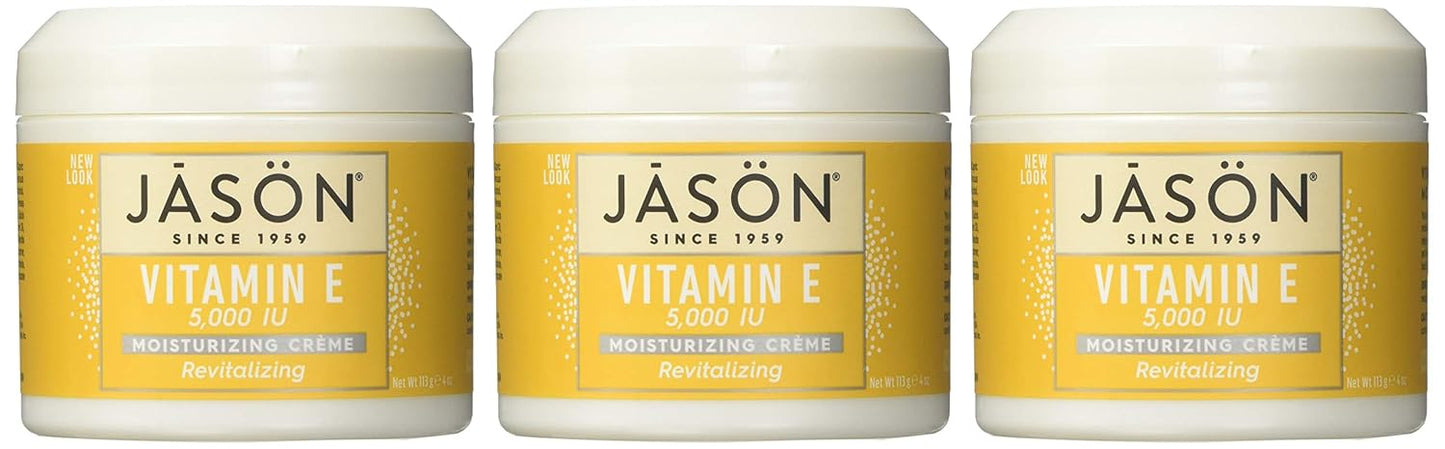 JASON, Moisturizing Crème Revitalizing Vitamin 4 oz (Pack of 3)