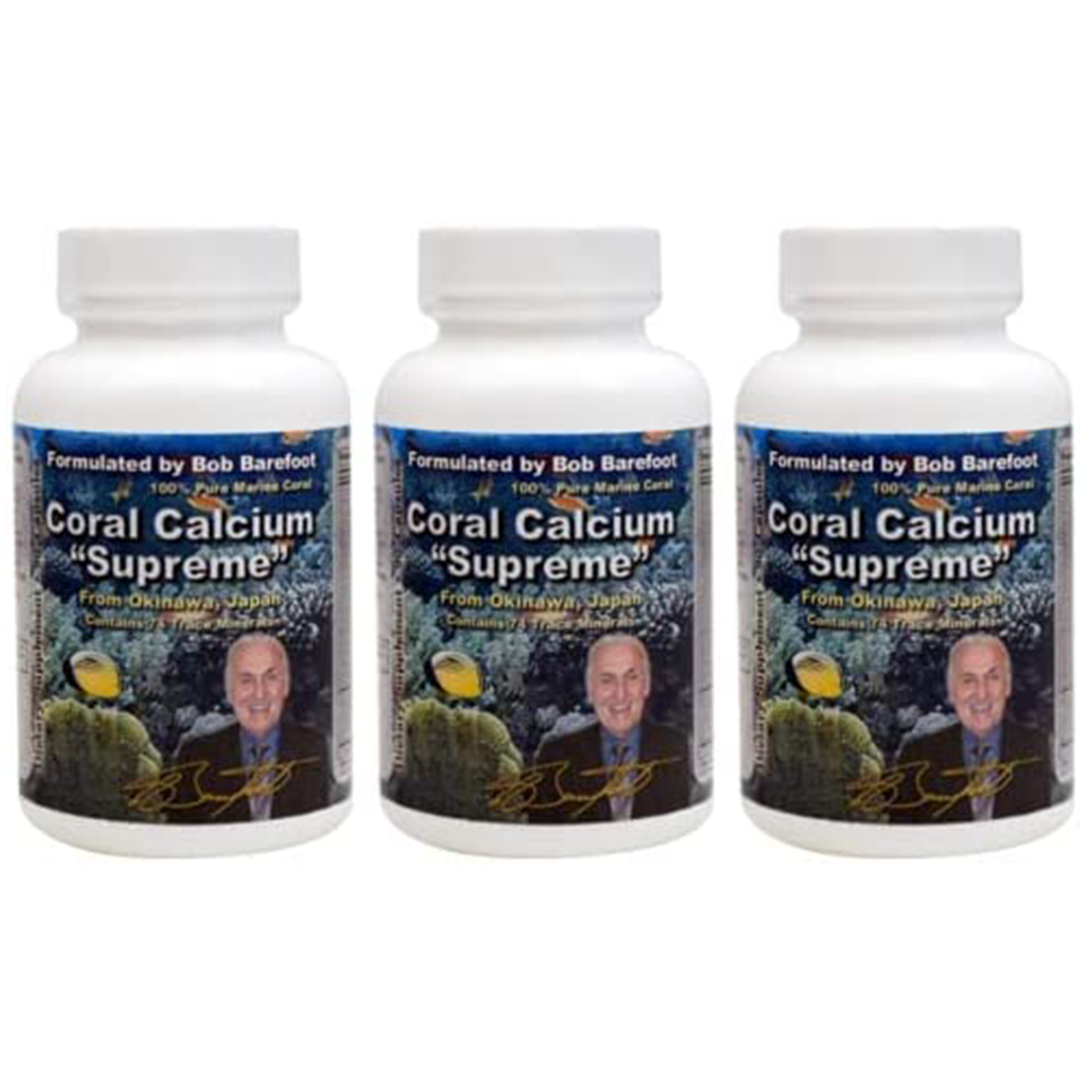 Bobs Best, Coral Calcium Supreme (90 Count (Pack of 3))