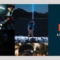 NEBO, IllumaTrace Blood Tracker Flashlight | 180 Lumens, 3 Hour Run Time, Rechargeable Tracking Light for Big Game Hunters, Waterproof, High Grip Handle, White Light Mode, Includes USB Charging Cable