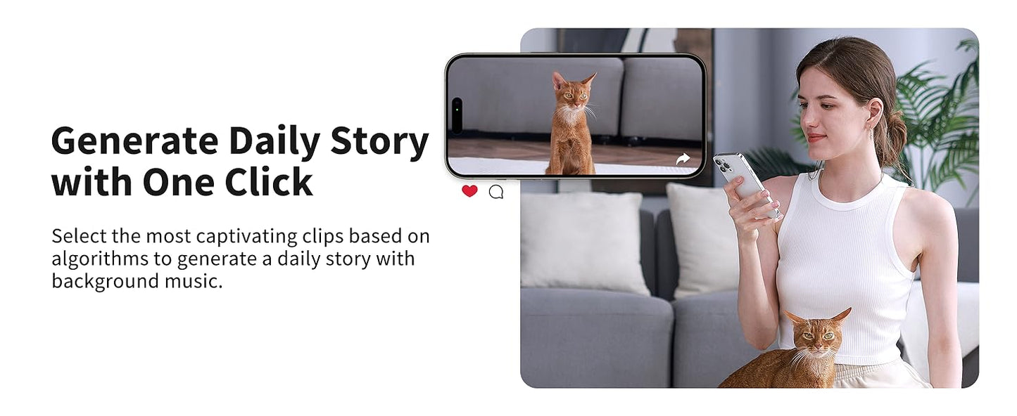 PETKIT, Automatic Cat Feeder with Camera, 1080P HD Video with Night Vision, 2.4G WiFi Pet Feeder with Phone App Control, 2-Way Audio for Cats and Small Dogs, Portion Control Up to 10 Meals Per Day