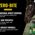 PYRANHA, Zero-Bite All Natural Fly Spray - Ready to Use Water Based Repellent for Horses, Dogs, Cats, Ferrets, Caged Pets, Livestock | Repels Flies, Gnats, Mosquitoes, No-See-UMS
