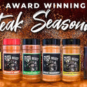 Steak Beast, Unleashed Seasoning: Award-Winning Blend for Grilling, Roasting and Marinate, Perfect for Steak Rubs and Seasonings and for other Meats, Flavorful with a Hint of Butter, 12oz