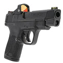 Crimson Trace, CTS-1550 Ultra Compact Open Reflex Pistol Sight with LED 3.0 MOA Red Dot and Integrated Co-Witness for Handguns