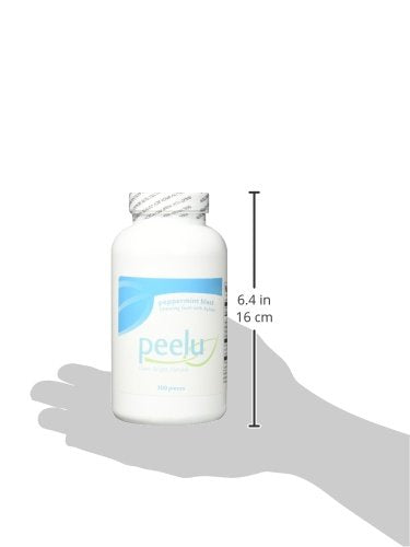 the Peelu Co., Chewing Gum, Peppermint, 300-Count
