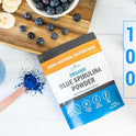 Lone Star, Organic Blue Spirulina Powder - 100% Pure Superfood, Blue-Green Algae, No Fishy Smell, Natural Food Coloring for Smoothies & Protein Drinks - Non GMO, Gluten-Free, Vegan + USDA Certified, 30 Servings