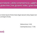 Smack, Pet Food Organic Raw Dehydrated Dog Food Grain-Free, Gluten-Free, Raw Food for Dogs (Chunky Chicken, 8.8 Ounce)