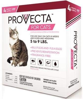 Provecta, Advanced for Cats 5-9 lbs. (4 dose),White