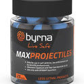 Byrna, MAX Projectiles - | Maximum Stopping Power | OC and CS Non Lethal Pepper Spray & Tear Gas Blend Balls - Non Lethal Self Defense Projectile Rounds for Byrna Launchers, 0.68 Caliber