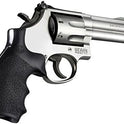 Hogue, Bantam Style Rubber Grip for S&W K or L Frame Revolvers, Round Butt, Black - 62000