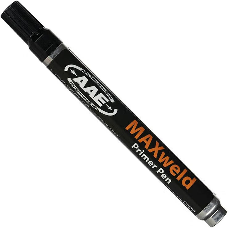Arizona Archery Enterprises, MAX Adhesion KIT Fletching Glue, Primer Pen, Arrow Wipes for Vanes Fletches Application AAE