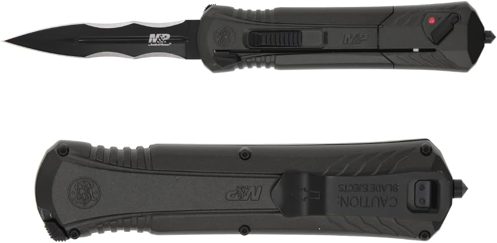 Smith & Wesson, MPOTF10 Gray/Black Serrated - Box