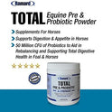 Ramard, Total Prebiotic & Probiotic Equine Formula - Natural Digestive Supplement for Horses Optimal Gut Health, Nutrient Absorption, Foal Support Pro & Pre Biotics for Livestock and Horse 8.5 oz. Jar