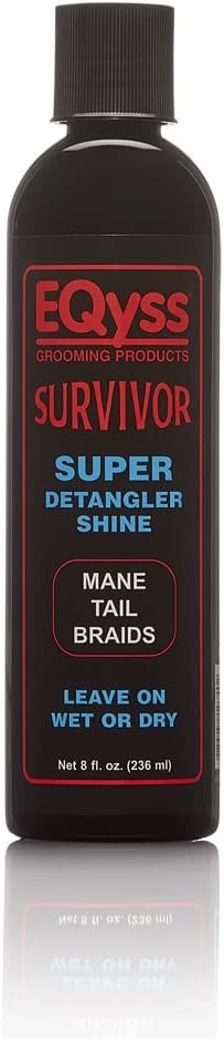 Eqyss, Survivor Equine Detangler - Perfect for Manes, Tails, Braids, or Feathered Legs