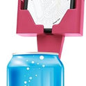 CELL PHONE SEAT – Phone & Cup Holder Made in USA – Fits Phones with or Without Cases in Vertical or Horizontal Position and Doesn’t Block Cup Holder, Charging Ports, Vents, Windshield (Pink Pack of 1)