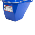 Little Giant®, Plastic Better Bucket | Horse Feed Bucket | Ergonomically Designed | Flat Back Bucket | Made in USA | 10 Quarts | Blue