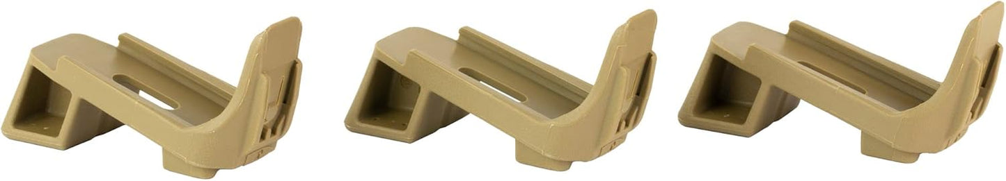 Magpod, Monopod Base Plate Compatible with Magpul Gen M3 PMAGs 3-Pack, Tan, 88664