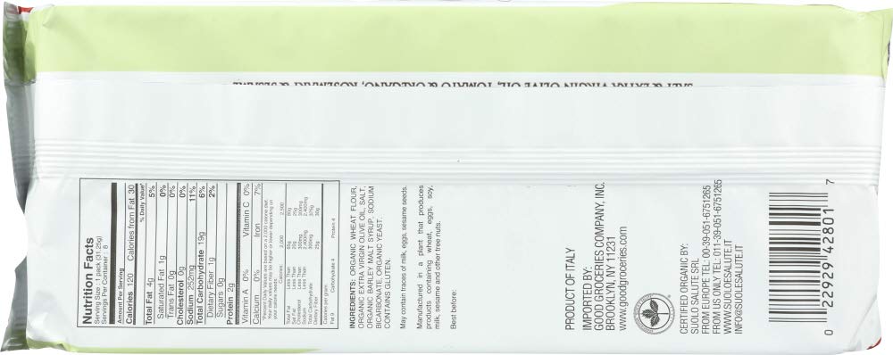 Suzie's, Organic Saltines Crackers, Salted w/ Extra Virgin Olive Oil, Healthy Gourmet Baked Snack Goodies for Adults & Children - 3 Pack, 8.8oz Each