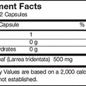 Arizona Natural, Chaparral (Larrea tridentata), 500 mg, 180 Capsules