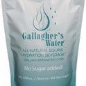 GALLAGHER'S WATER, All-Natural Equine Hydration Beverage, Natural Flavor Enhancement Powder Mix with Electrolytes and Trace Minerals Designed to Encourage Horses to Drink Water, No Sugar Added!