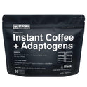 STRONG COFFEE COMPANY, INSTANT BLACK COFFEE - 30 Servings, Extreme Focus, Adaptogen Coffee, No Jitters, No Crash