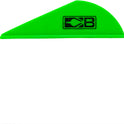 Bohning, Blazer Vane 36ct N Green 2"(1pk)