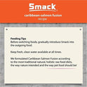 Smack, Pet Food Organic Raw Dehydrated Dog Food Grain-Free, Gluten-Free, Raw Food for Dogs (Caribbean Salmon Fusion, 5.5 Pound)