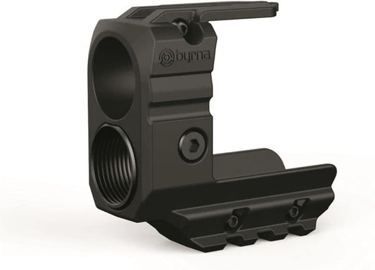 Byrna, BOOST Adapter for SD Launcher, Black, Round, 12g CO2, 30 Shots per Cartridge