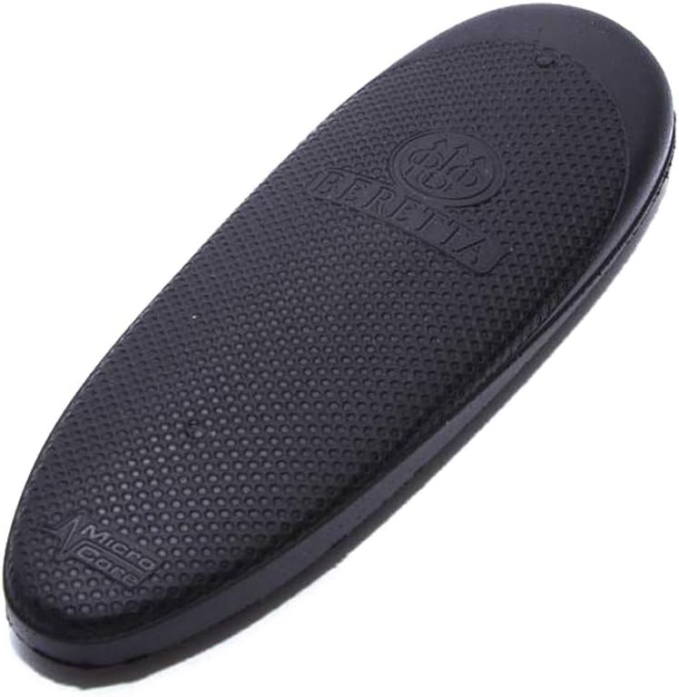 BERETTA, Micro-Core Field Rubber Recoil Pad for Straight Gun Stocks, Multiple Thickness, Black