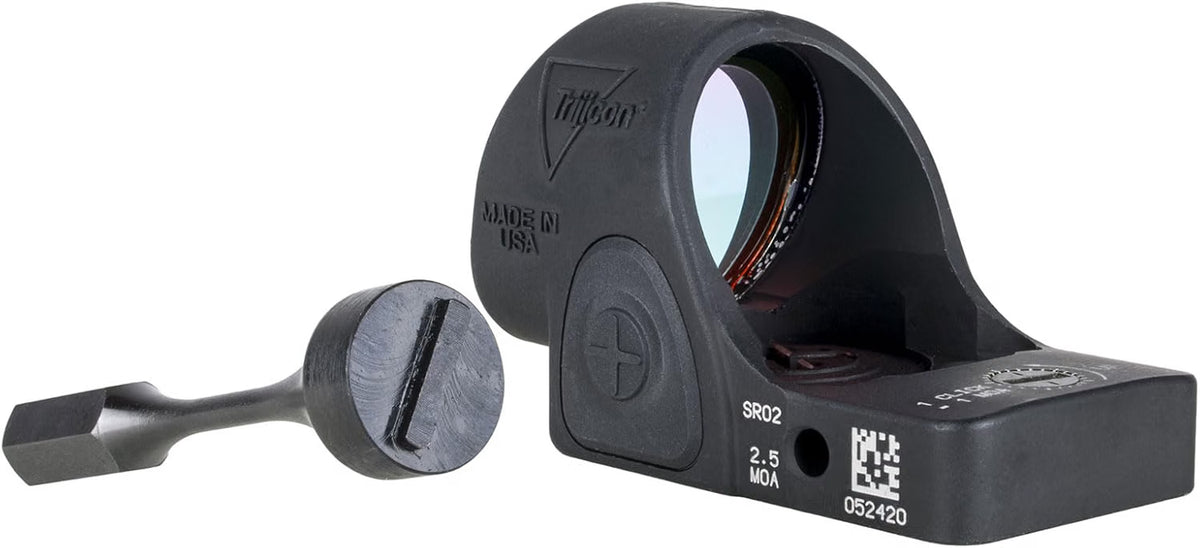 Trijicon, SRO/RMR HD Battery 1/4in Cap Tool, Black, AC30022