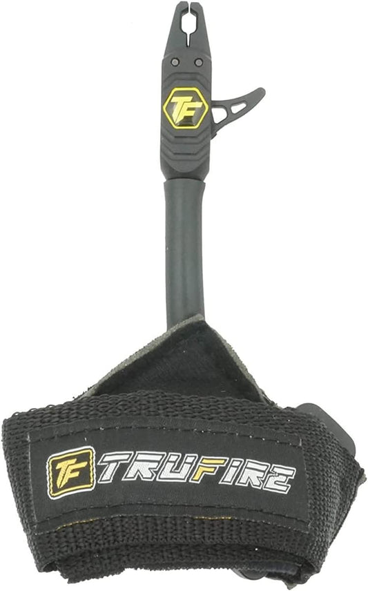 Tru-Fire, Patriot Archery Compound Bow Release - Adjustable Black Wrist Strap