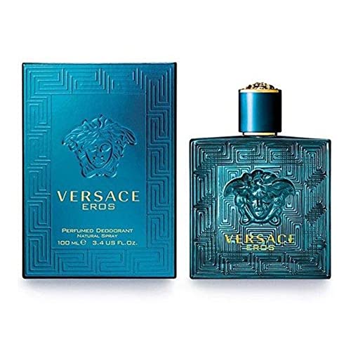 VERSACE, Eros Perfumed Deodorant Spray, 3.4 Ounce