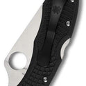 Spyderco, Delica 4 Lightweight 7.15" Signature Folding Knife with 2.90" Flat-Ground Steel Blade and High-Strength FRN Handle - PlainEdge Grind