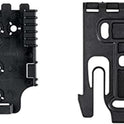 Safariland, Quick Locking System Kit 9006483 Polymer Attachment for Weapon Holster with Locking Fork and Duty Receiver Plate - Black, One Size