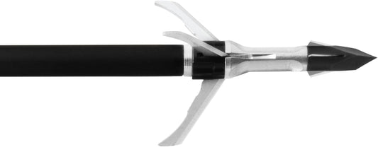 GRIM REAPER, 1903 Razortip Expandable Broadhead 100gr, 1-3/8" Cut, 3-Blade Design – Durable Razorcut Broadheads for Big Game Hunting