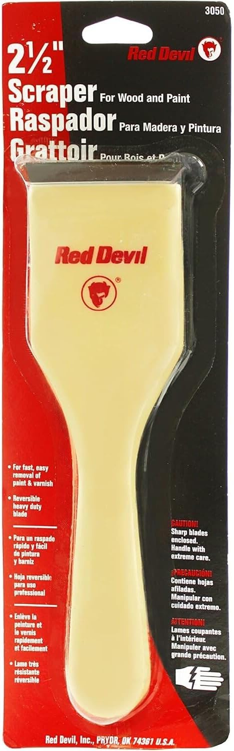Red Devil, 3050 2-1/2" Double-Edge Paint Scraper