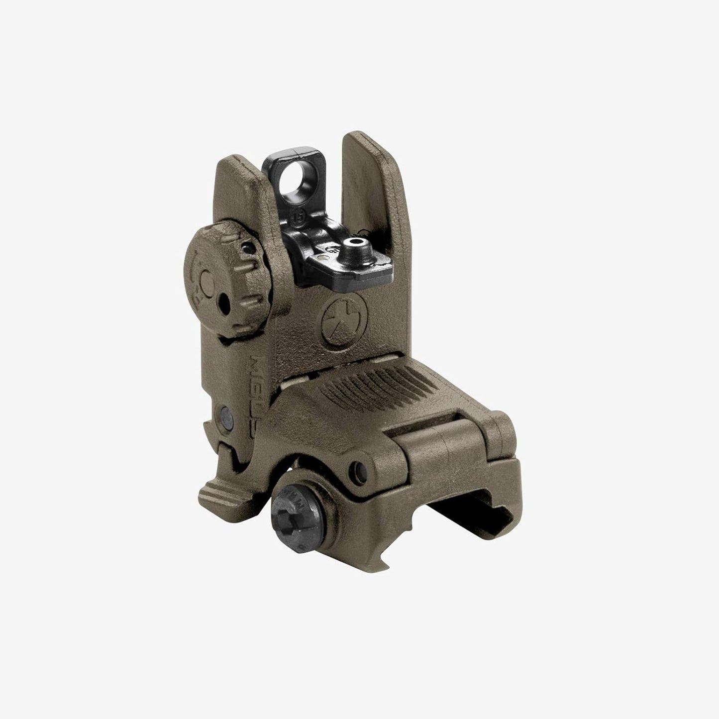 Magpul, MBUS Flip-Up Backup Sights, Black, Rear Sight