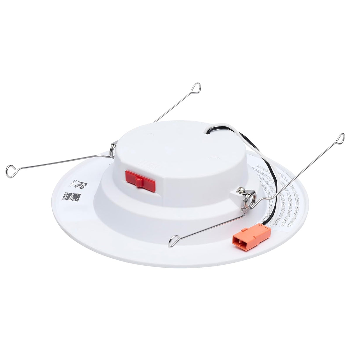 Nuvo, 8 Watt LED Downlight Retrofit; 5-6 Inch; CCT Selectable; Round; White Finish S12602