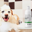 NEXDERMA, Natural Colloidal Medicated Pet Shampoo for Dogs and Cats - Tearless Hypoallergenic, Soap Free with Coconut Oil and Mint, Relief for Allergies, Odor, Itchy, Dry, Irritated Skin - 16oz, 1Pack