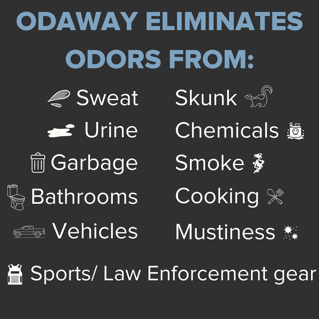Pyranha, Odaway Ready-to-Use Odor Eliminator Spray – Broad Spectrum Scent Neutralizer for Home, Kennel, Car, Bathroom & Gear, Quart