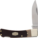 Old Timer, 3OT Bearhead Traditional Lockback Pocket Knife with 2.2in High Carbon Stainless Steel Blade, Sawcut Handle, and Convenient Small Size for EDC, Whittling, Camping, Hunting, and Outdoors