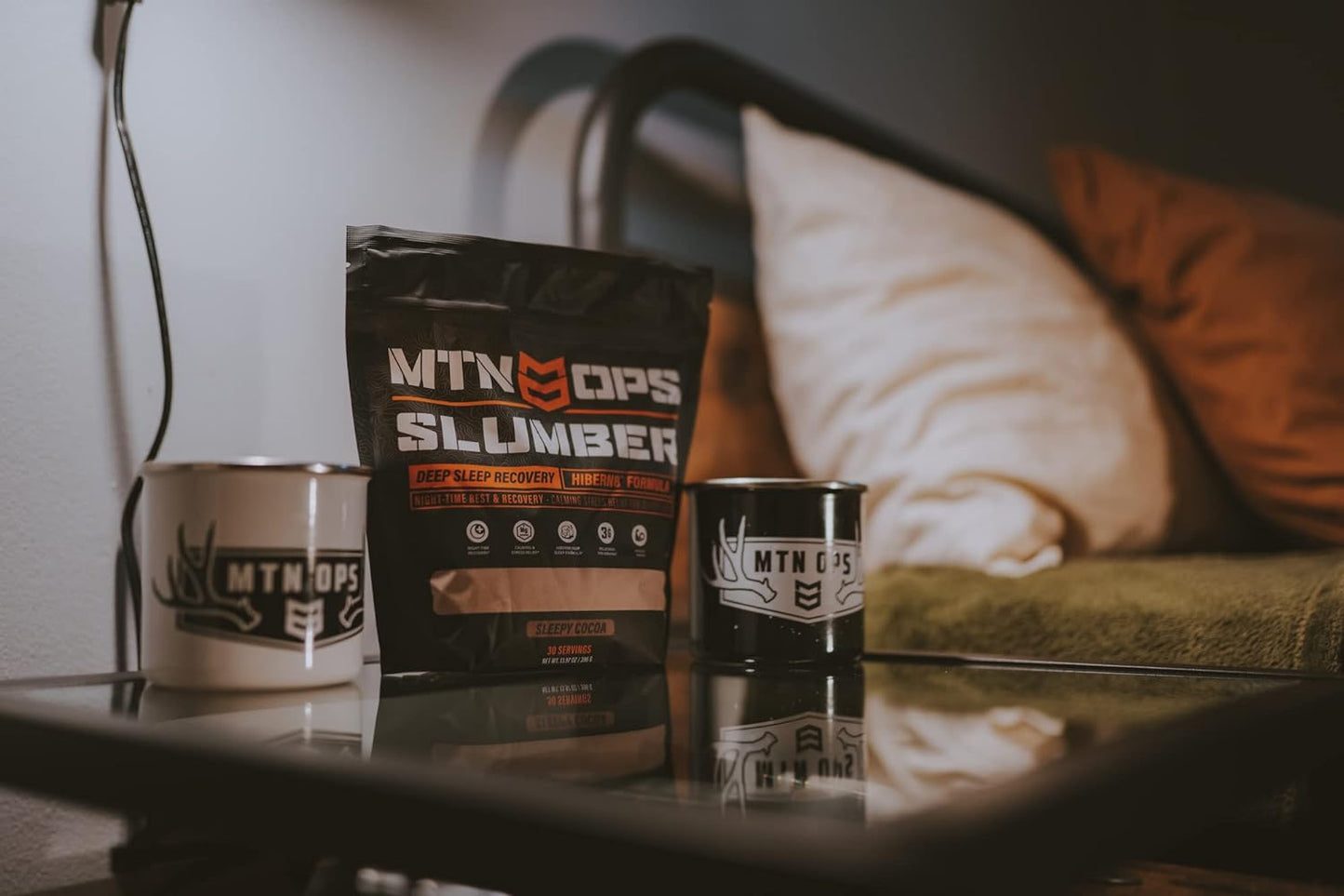 MTN OPS, Slumber Deep Sleep & Muscle Recovery Supplement - 30 Servings, Sleepy Cocoa