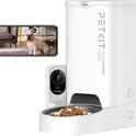 PETKIT, Automatic Cat Feeder with Camera, 1080P HD Video with Night Vision, 2.4G WiFi Pet Feeder with Phone App Control, 2-Way Audio for Cats and Small Dogs, Portion Control Up to 10 Meals Per Day