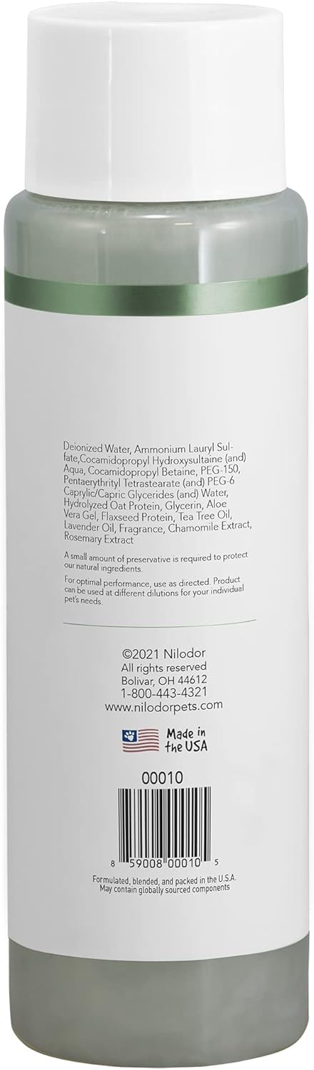 Bobbi Panter, Dog Shampoo - Made in USA - All Natural Formula for Itch Relief & Soothing Skins, Concentrated 16:1 for Professional Groomers - Green Apple Scent, 13 Oz