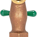 Eastman, Heavy-Pattern Hose Bibb, 3/4 Inch MIP Connection x 3/4 Inch MHT Connection, Brass Plumbing Fitting, 48629